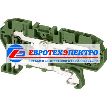 ABB Клемма пружинная земля D2,5/5.P.3L  2.5мм.кв