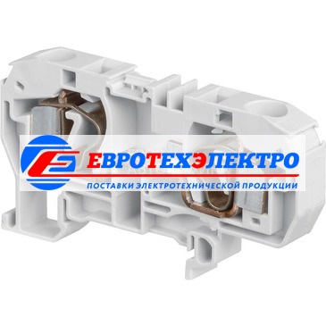 ABB Клемма пруж. серая D10/10.1.2L 10мм.кв.