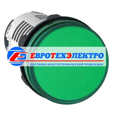 СИГНАЛЬНАЯ ЛАМПА 24В ЗЕЛЕНАЯ XB7EV03BP