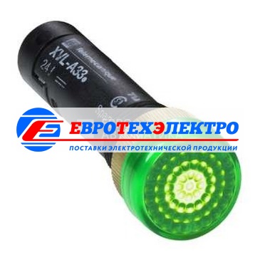 СИГНАЛЬНАЯ ЛАМПА 8ММ ЗЕЛЕНАЯ XVLA333