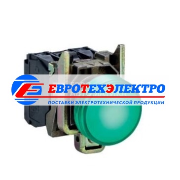СИГНАЛЬНАЯ ЛАМПА 22ММ 24В ЗЕЛЕНАЯ