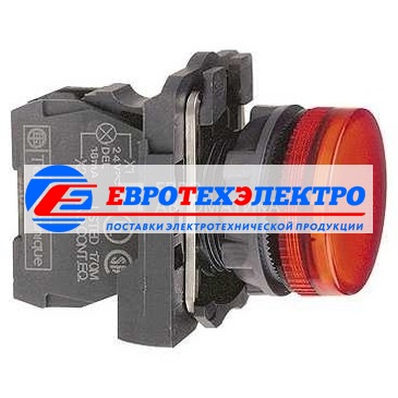 СИГН. ЛАМПА 22ММ 230-240В КРАСНАЯ