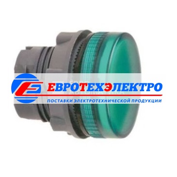 ГОЛОВКА СИГНАЛЬНОЙ ЛАМПЫ 22ММ ЗЕЛЕНАЯ ZB5AV03