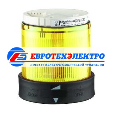 СЕГМЕНТ СВЕТ.КОЛОННЫ 70ММ ЖЕЛТЫЙ XVBC2B8