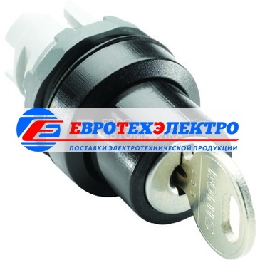 ABB Переключатель M2SSK2-101 с ключом 2-х позиционный (только корпус ) 45# (ключ Ronis 71 достается в среднем положении)