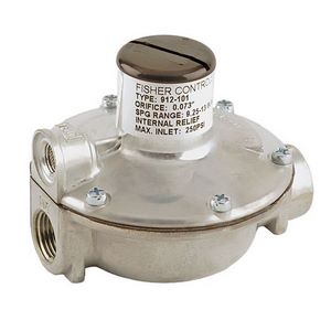 Редукционные регуляторы давления Fisher ™ серии 912 - сжиженный газ