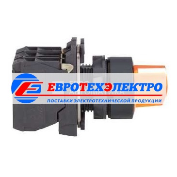 ПЕРЕКЛЮЧАТЕЛЬ 22ММ 230-240В ЖЕЛ. С ПОДС.