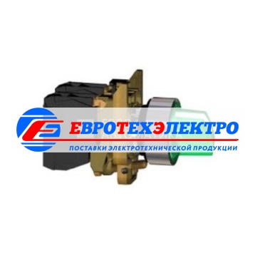 ПЕРЕКЛЮЧАТЕЛЬ 22ММ 24В ЗЕЛЕНЫЙ С ПОДСВЕТКОЙ