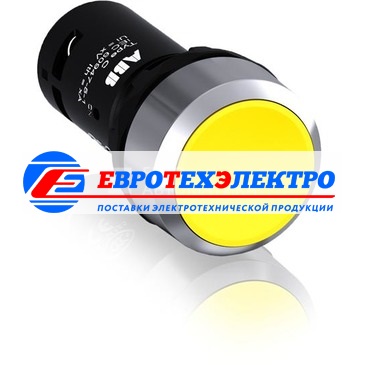 ABB Кнопка CP1-30Y-10 желтая б/фикс 1HO