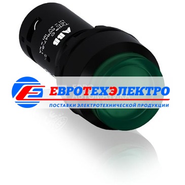 ABB Кнопка с подс. CP3-11G-10 зел. 24В AC/DC