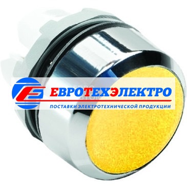 ABB Кнопка MP1-20Y желтая (только корпус) без подсветки без фиксации