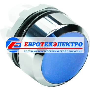 ABB Кнопка MP3-20L синяя выступающая (только корпус) без подсветки б ез фиксации