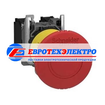 КН. АВАР. ОСТ. И ОТКЛ. ПОВОР. XB5AS8442
