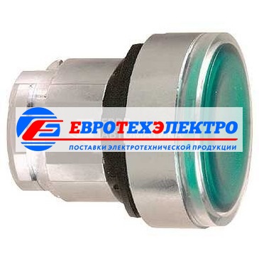 ГОЛ. КН. 22ММ ЗЕЛЕНАЯ С ПОДСВ. ZB4BH033