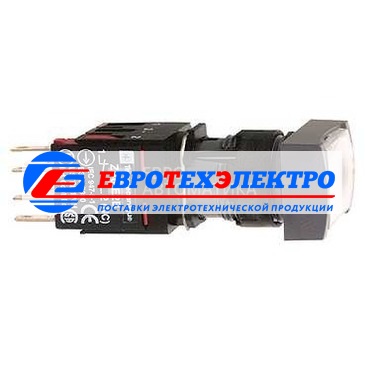 КН.16ММ 12-24В БЕЛ. С ВОЗВР. XB6DW1B5B