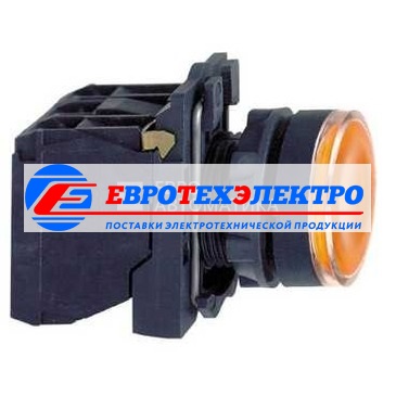 КНОПКА 22ММ 230-240В ЖЕЛТАЯ С ПОДСВЕТКОЙ