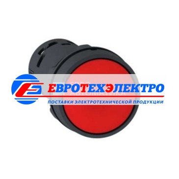 КНОПКА 22ММ КРАСНАЯ С ВОЗВРАТОМ НО + НЗ