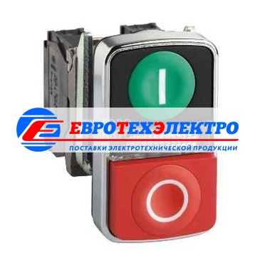 КН. 22ММ ДВОЙН. МАРК. + LED XB4BW73731M5