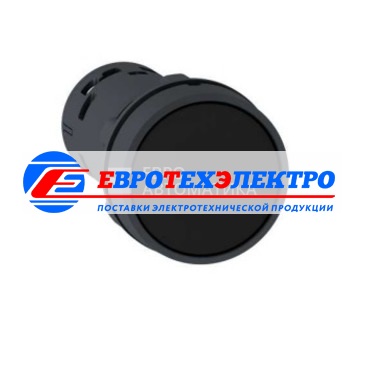 КНОПКА 22ММ ЧЕРНАЯ С ФИКСАЦИЕЙ 1НО