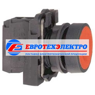 КНОПКА 22ММ КРАСНАЯ С ВОЗВРАТОМ XB5AA42