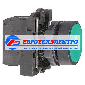 КН. 22ММ ЗЕЛЕНЯЯ С ВОЗВРАТОМ XB5AA3311