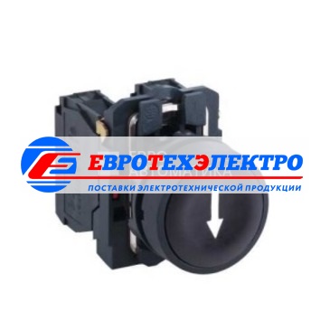 КНОПКА 22ММ ЧЕРНАЯ С ВОЗВРАТОМ XB5AA3351
