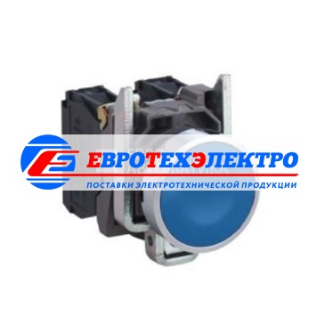 КНОПКА 22ММ СИНЯЯ С ВОЗВРАТОМ XB4BA61