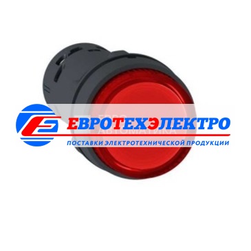 КНОПКА 22ММ 24В КРАС С ПОДСВ. XB7NW34B2
