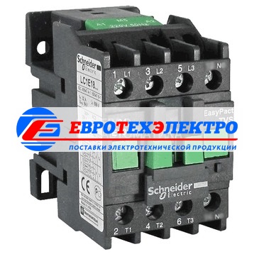 КОНТАКТОР E 1НЗ 18А 400В AC3 240В 50ГЦ