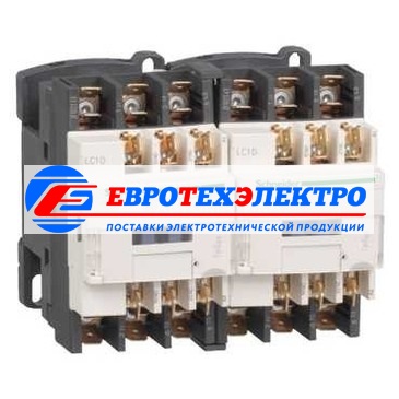 КОНТАКТОР РЕВЕРС. D 3Р, 9 A, НО+НЗ, 48V 50/60 ГЦ, ЗАЖИМ ФАСТОН