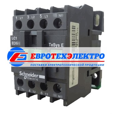 КОНТАКТОР E 1НЗ 6А 400В AC3 110В 50ГЦ
