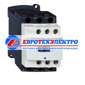 КОНТАКТОР D 3Р,12 A,НО+НЗ,220V 50/60 ГЦ,ЗАЖИМ ПОД ВИНТ,