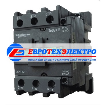 КОНТАКТОР E 50А 400В AC3 220В 50/60ГЦ