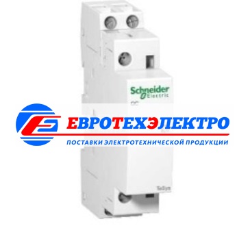 МОДУЛЬНЫЙ КОНТАКТОР 2 ПОЛЮСА (2НЗ).25А. ЦЕПЬ УПРАВЛЕНИЯ 220В 60ГЦ