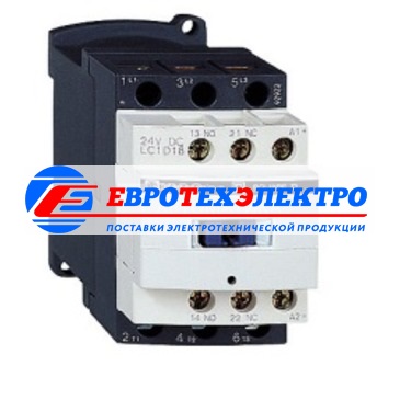 КОНТАКТОР D 3Р, 18 A, НО+НЗ, 36V DС