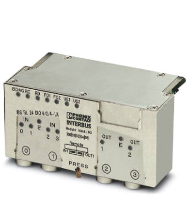 Децентрализ. устройство ввода-вывода - IBS RL 24 DIO 4/2/4-LK-2MBD - 2732486