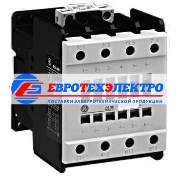 GE 110762 CL07A400M1 Четырехполюсный контактор серии CL, винтовая клемма, конфигурация главных контактов 4НО, номинальный ток 65A АС-3/ 110А АС-1, напряжение цепи управления  24В АС 50/60Гц, рабочее напряжение 690В, напряжение изоляции 690В