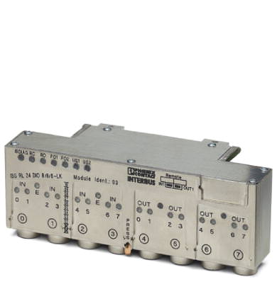 Децентрализ. устройство ввода-вывода - IBS RL 24 DIO 8/8/8-LK-2MBD - 2731571