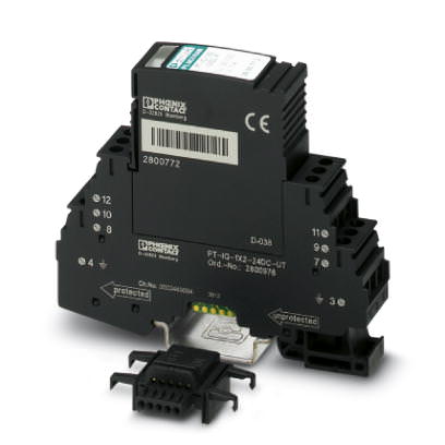 Устройство защиты от перенапряжений - PT-IQ-2X1+F-24DC-UT - 2800788