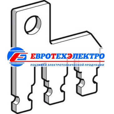 3Х ПОЛЮСНАЯ ШИНА ДЛЯ D40A ДО D65A EVERLINK