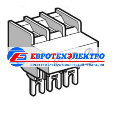 КЛЕММНЫЙ БЛОК 3Р 25ММ2 ДЛЯ D09…D38 AC.DC