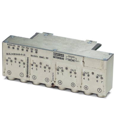 Децентрализ. устройство ввода-вывода - IBS RL 24 DIO 8/8/8-R-LK-2MBD - 2734510