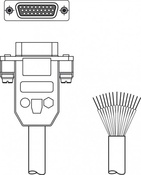 BK7 KB-140-5000-20 - Connection cable 50037339