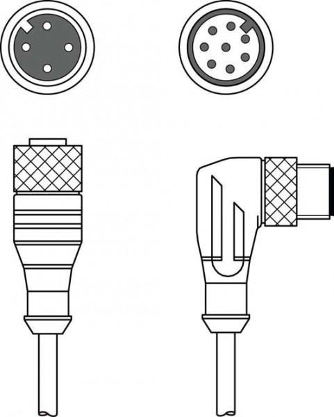 CB-M12-CC12 - Interconnection cable 150756