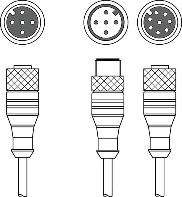 K-Y1 M12A-10m-M12A-S-PUR - Interconnection cable 50122336