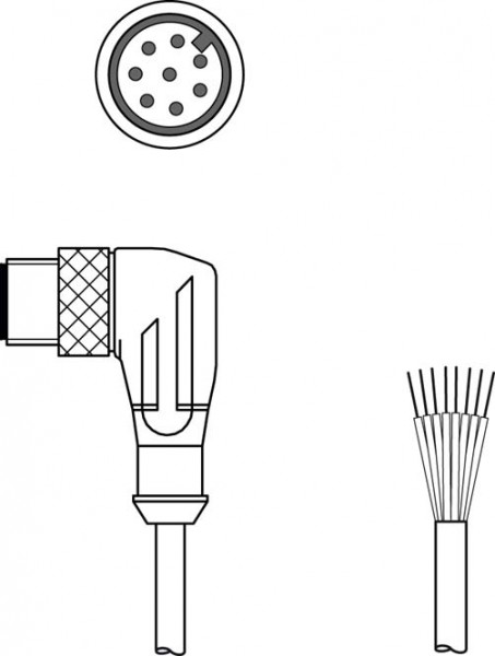 CB-M12-3000-8WM - Connection cable 150704
