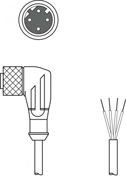 BK7 KB-092-5000-4 Ex - Connection cable 50037784
