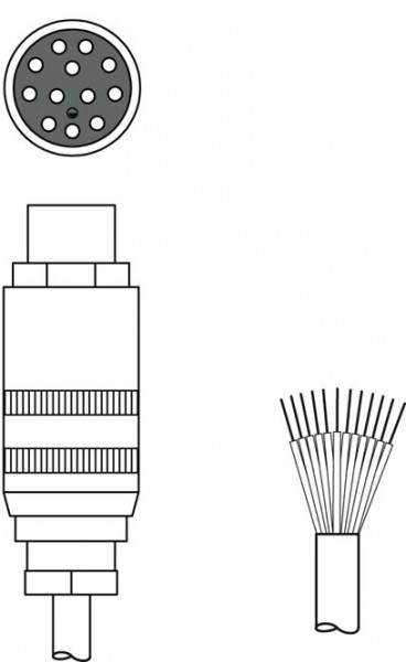 CB-LDH-50000-12GF - Connection cable 426043