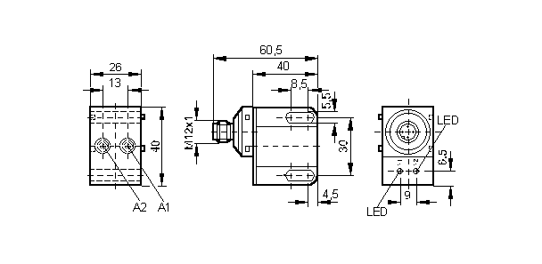 Датчики клапанов: IN5337  IND3004DBPKG/US-100-DPV/10-55V