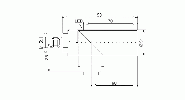 Индуктивные датчики: IB5162  IBE3020-FPKG/US-100-KPX